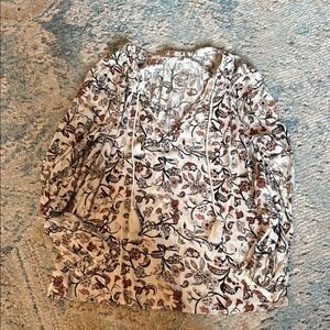 Floral Print Women's Top